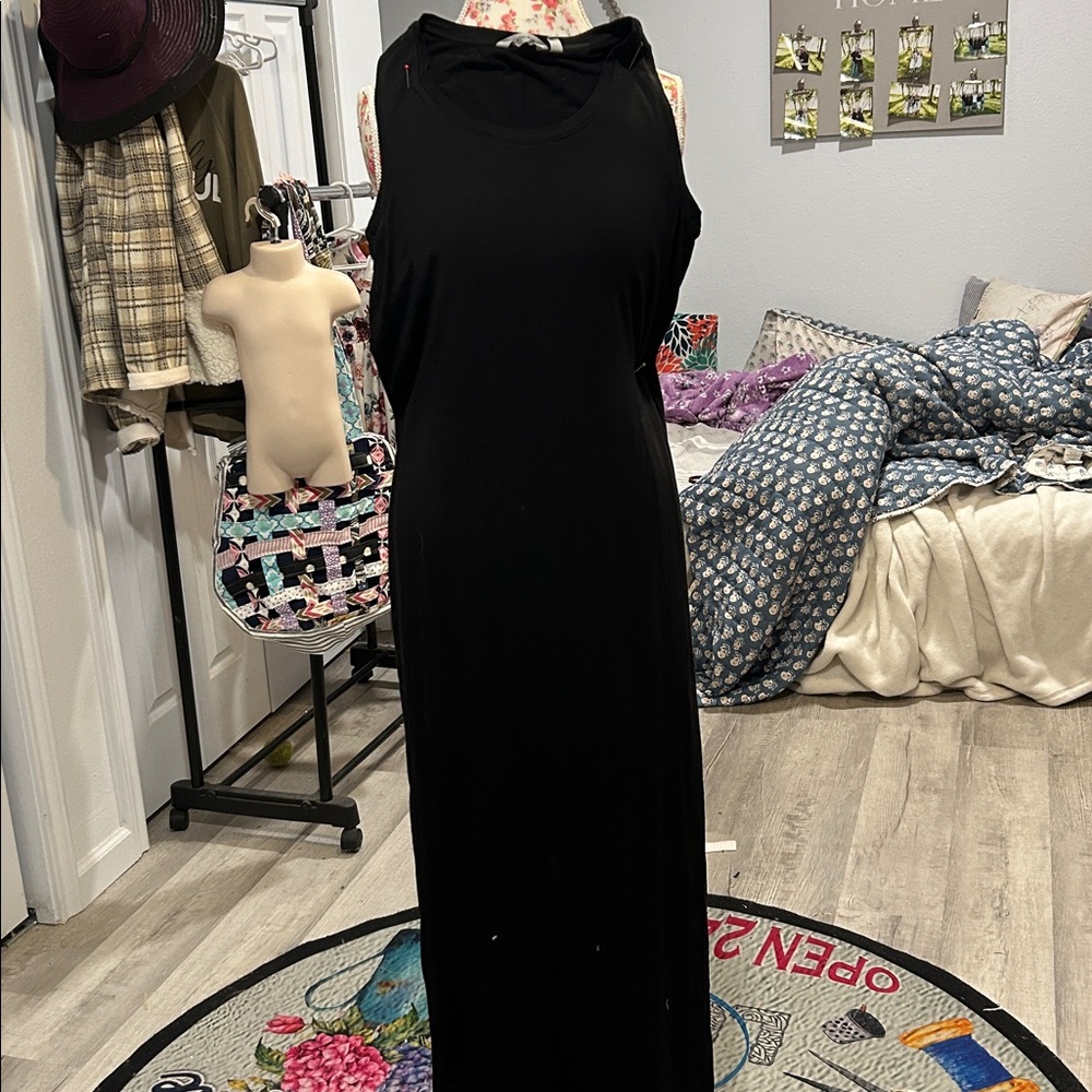 Athleta Black Maxi Dress
